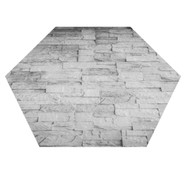 Tapis vinyle pierre texture en pierre - TenStickers