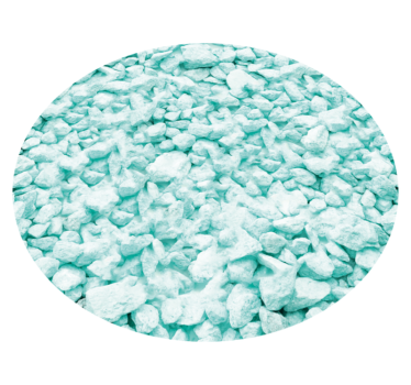 Tapis vinyle pierre conception de nuances de menthe - TenStickers