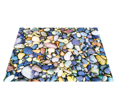 Tapis vinyle pierre conception de mosaïque réaliste - TenStickers