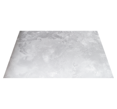 Tapis vinyle salon effet béton gris clair - TenStickers