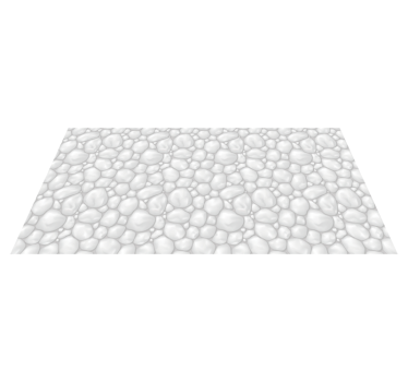 Tapis vinyle pierre agencement élégant - TenStickers