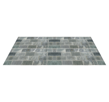Tapis vinyle pierre finition ardoise élégante - TenStickers