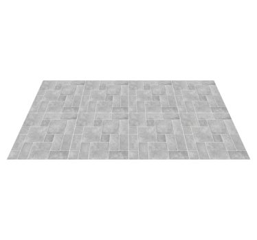 Tapis vinyle pierre motif de briques grises - TenStickers