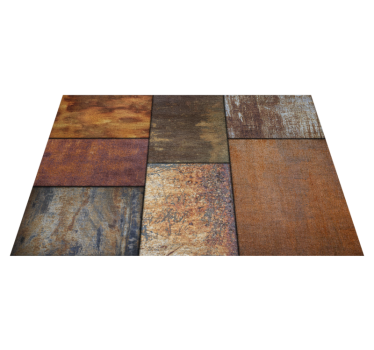 Tapis vinyle pierre élégance rustique en pierre - TenStickers