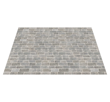 Tapis vinyle pierre motif de roche - TenStickers