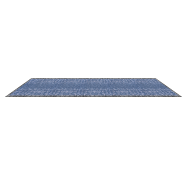 Tapis vinyle motif vintage bleu - TenStickers