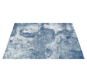 Tapis vinyle salon effet ciment - TenStickers