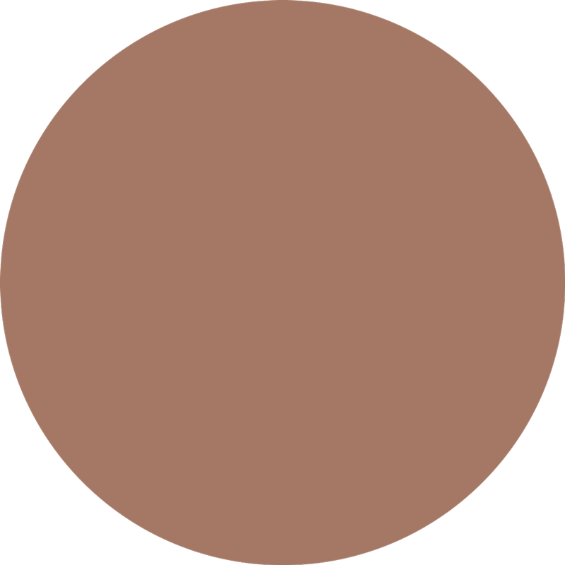 Tapis vinyle rond mocha mousse - TenStickers