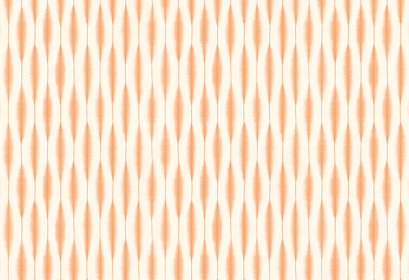 Tapis vinyle design moderne ikat kasuri orange - TenStickers