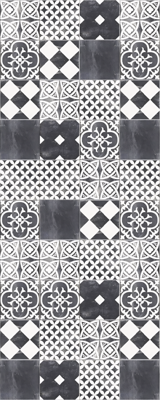 Tapis vinyle cuisine ciment ardesia - TenStickers