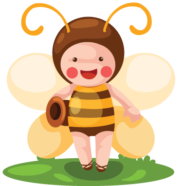 Tapis vinyle animal abeille personnalisée - TenStickers