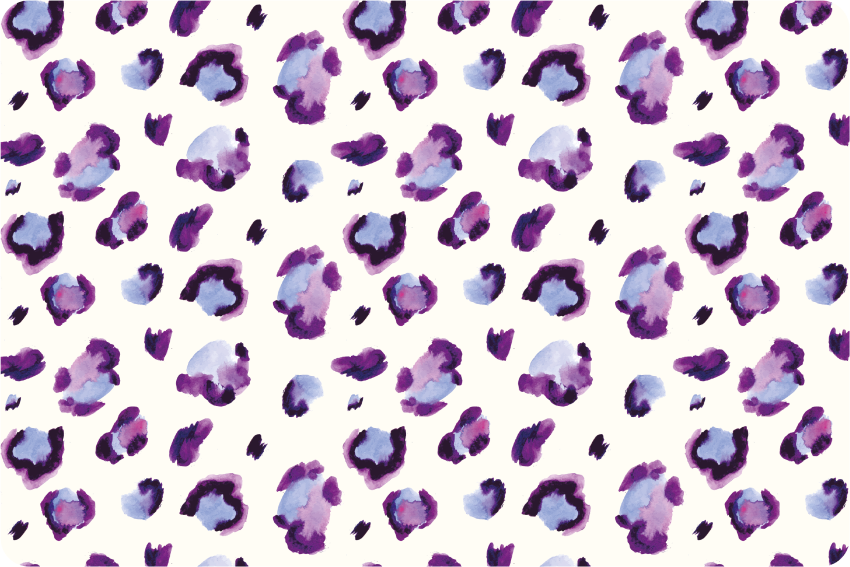 Tapis vinyle animal au design girly - TenStickers