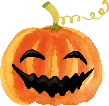 Tapis vinyle pour halloween citrouille joyeuse - TenStickers