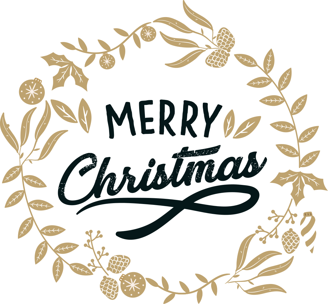 Tapis vinyle noël broderie florale noël - TenStickers