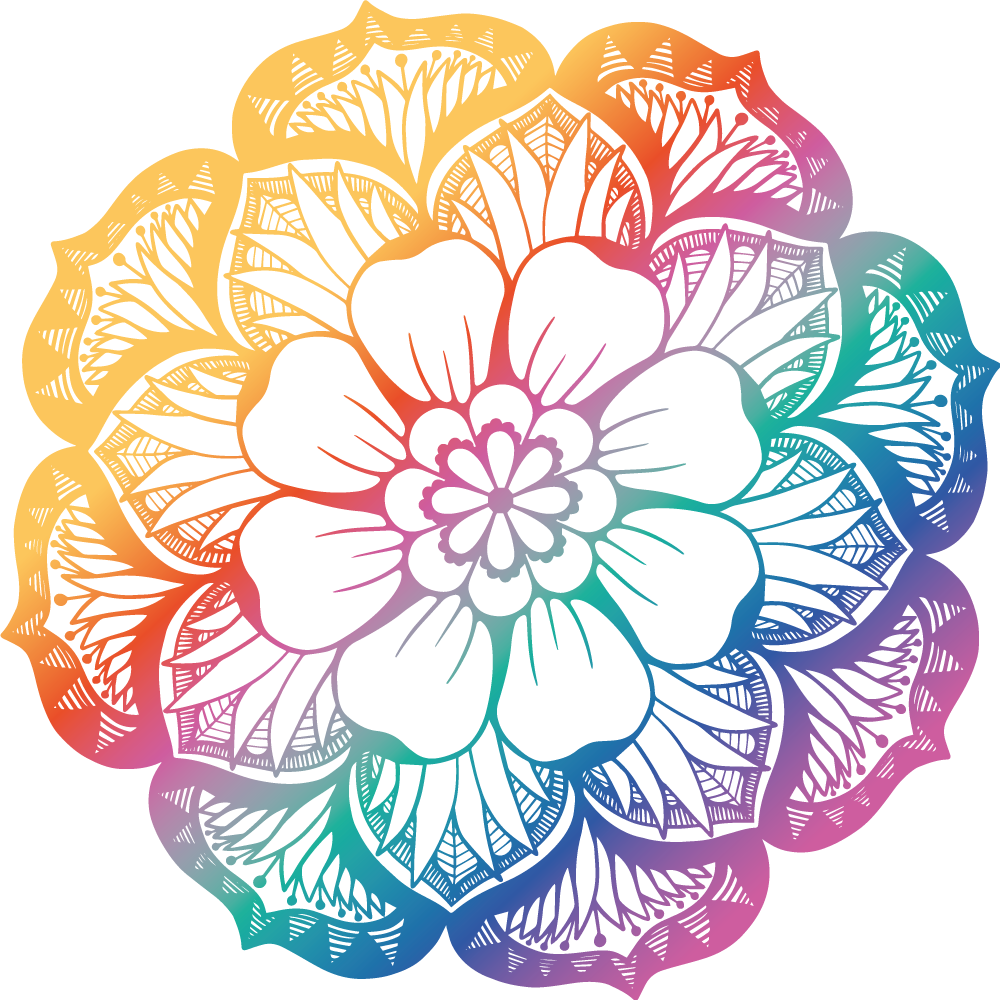 Tapis vinyle fleurs et plantes composant botanique vibrant - TenStickers