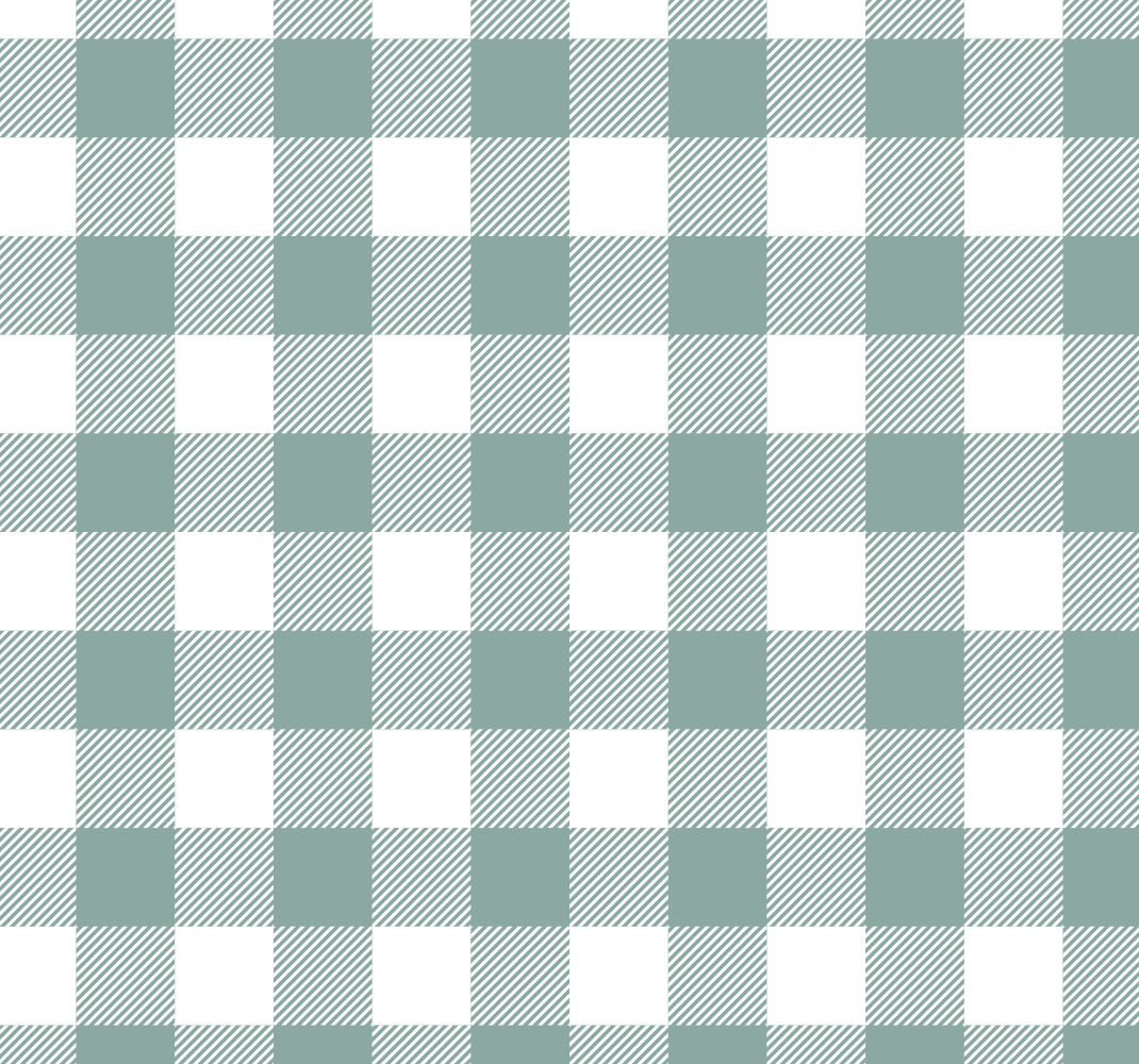 Tapis vinyle cuisine tartan vert - TenStickers