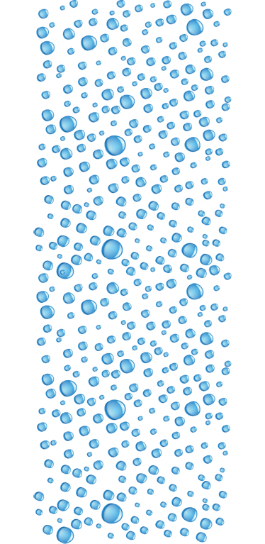Tapis vinyle salle de bain gouttes d'eau - TenStickers