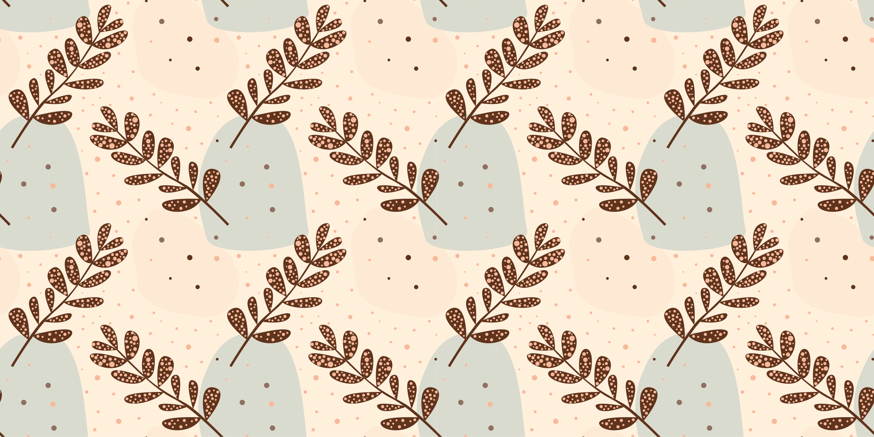 Tapis vinyle fleurs et plantes esthétiques pastels - TenStickers