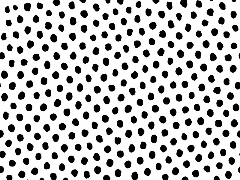 Tapis vinyle animal dalmatiens noir et blanc - TenStickers