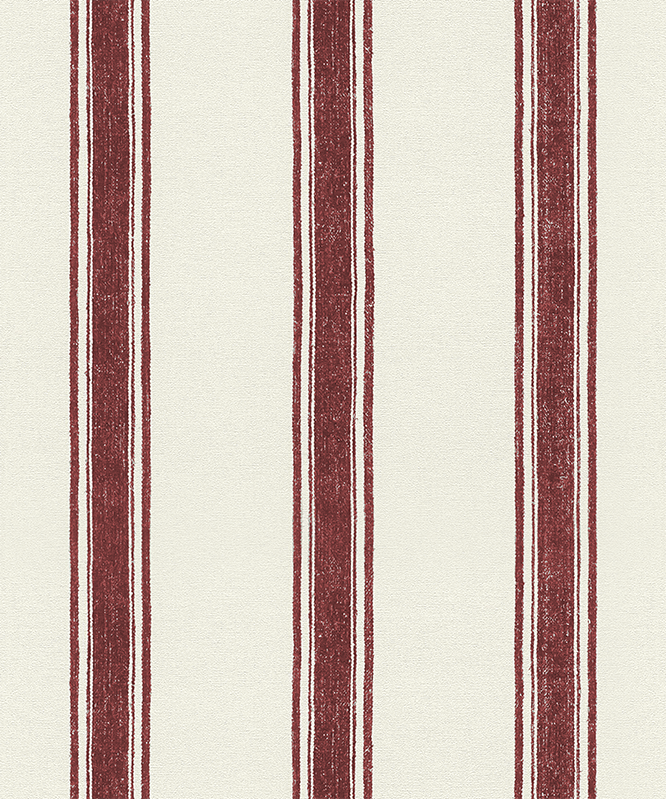 Tapis vinyles géométriques lignes verticales rouges - TenStickers