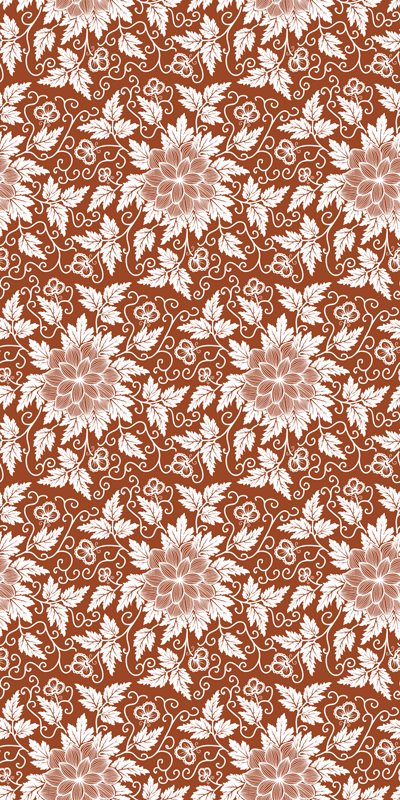 Tapis vinyle nature création botanique - TenStickers