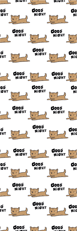 Tapis vinyle chambre chiot mignon endormi - TenStickers