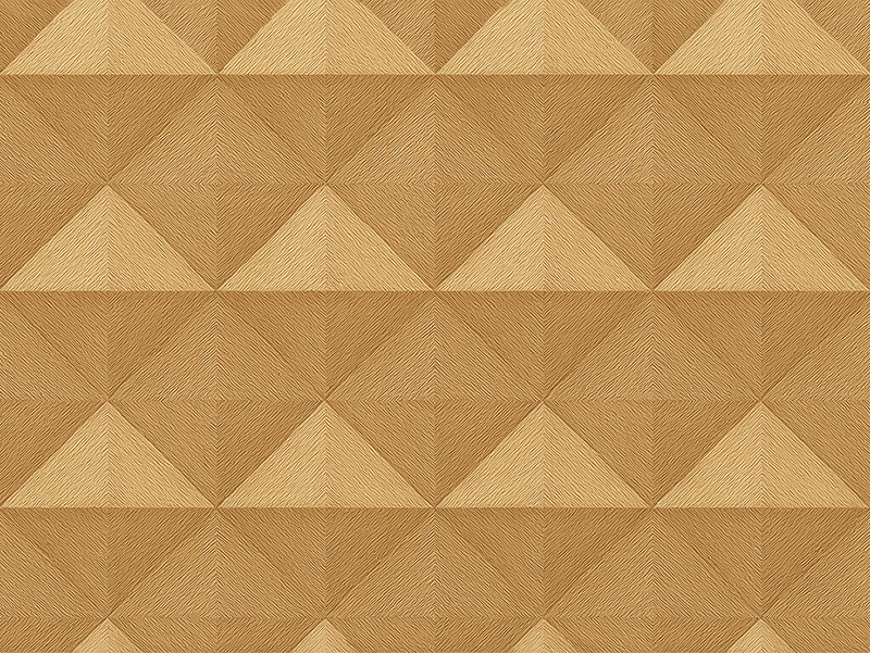 Tapis vinyle chambre 3d doré - TenStickers