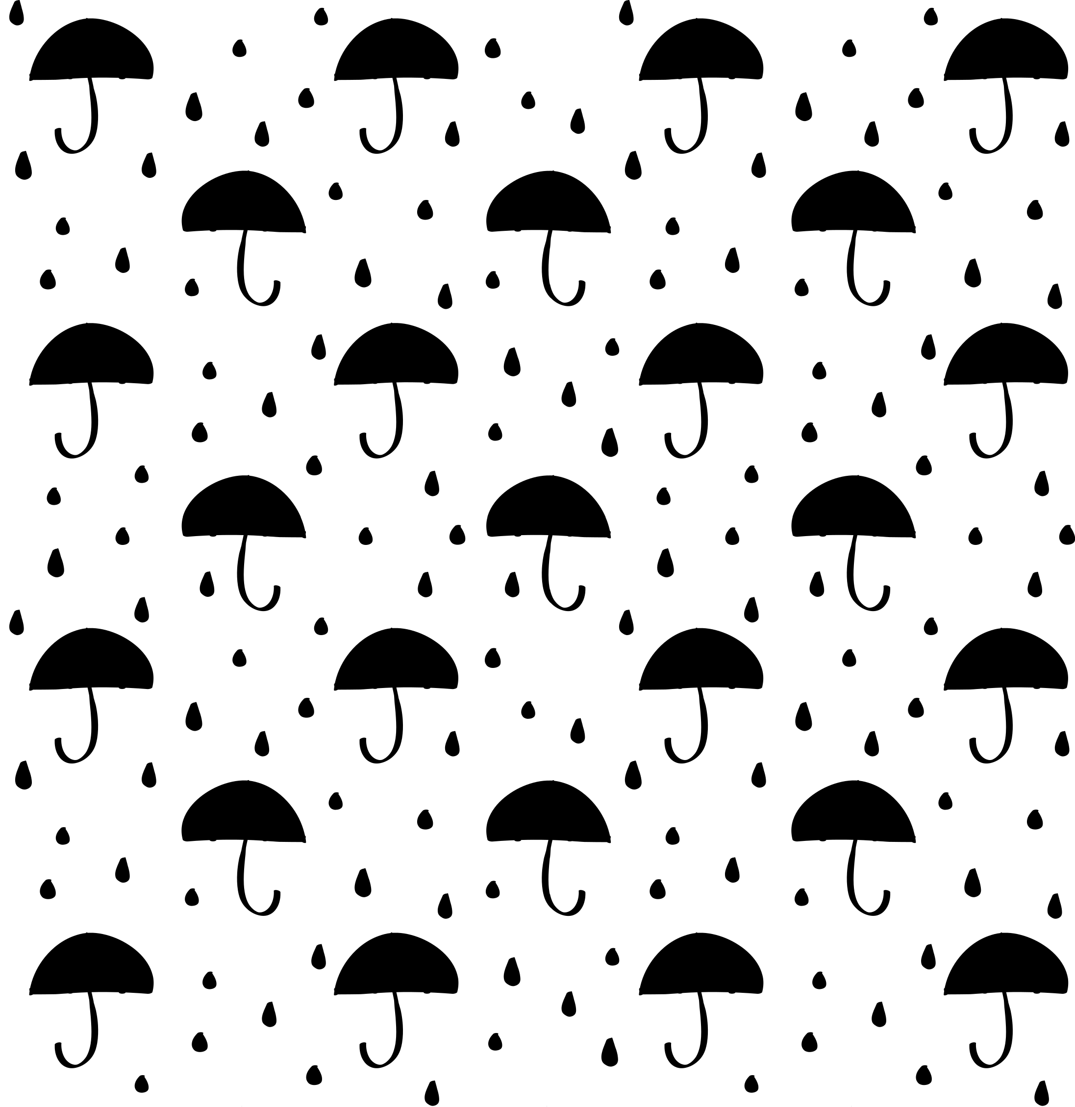 Tapis vinyles géométriques confettis en gouttes d'eau - TenStickers