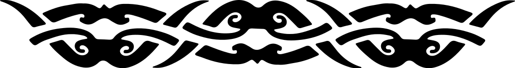 Tapis vinyle chambre design tribal monochrome - TenStickers