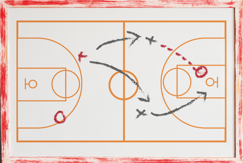 Tapis vinyle jeux entraîneur de jeux de société - TenStickers