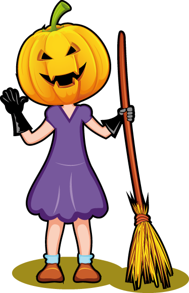 Tapis vinyle pour enfants illustration halloween - TenStickers