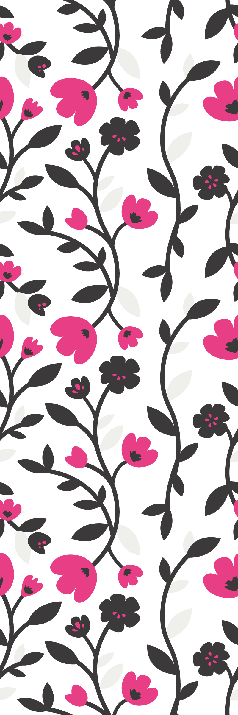 Tapis vinyle salle de bain texture rose - TenStickers