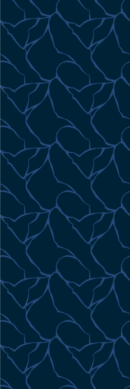 Tapis vinyle salle de bain design marbre bleu texturé - TenStickers