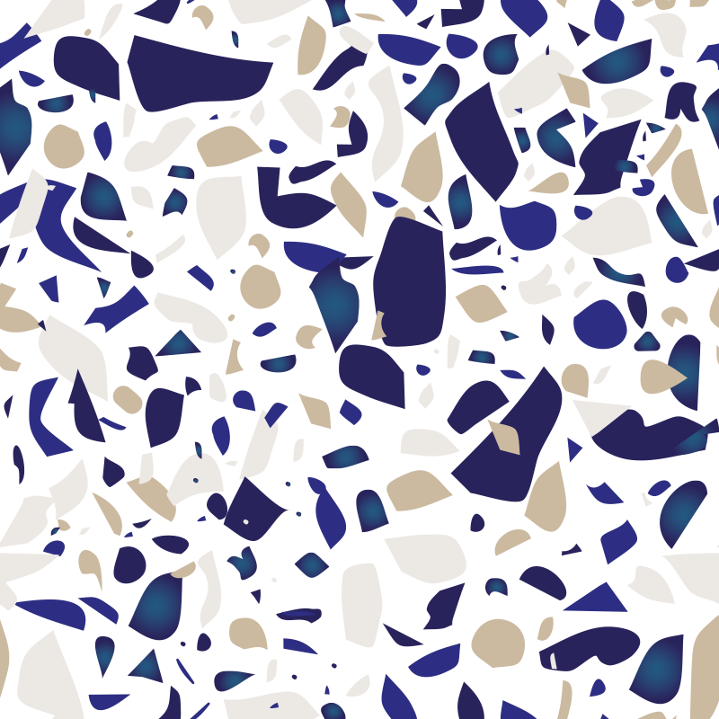 Tapis vinyle salle de bain imitation sol marbré - TenStickers