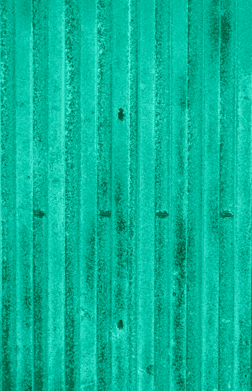Tapis vinyle cuisine texture métallique vieillie menthe - TenStickers