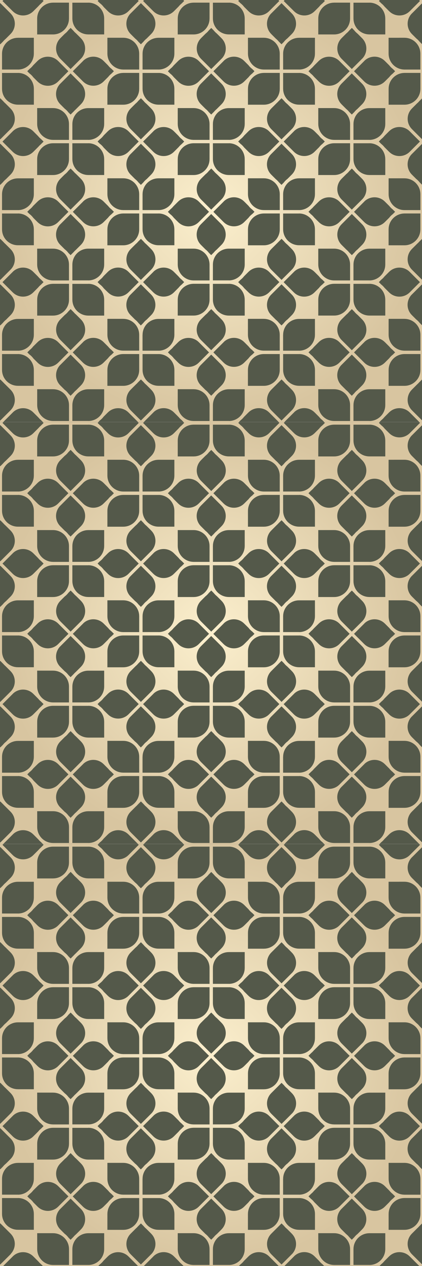 Tapis vinyle bureau motifs dorés luxueux - TenStickers
