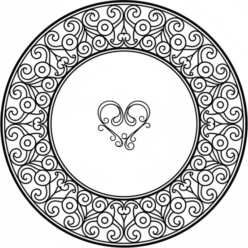 Tapis vinyle chambre amour véritable - TenStickers
