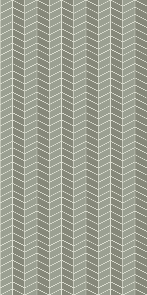 Tapis vinyle nordique motif vertical vert pastel - TenStickers