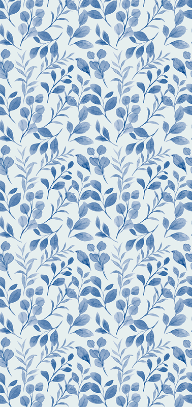 Tapis vinyle nature feuilles fanées style nostalgique - TenStickers