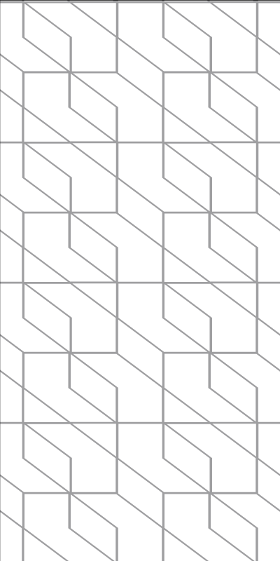Tapis vinyle texture motif carré blanc minimaliste - TenStickers
