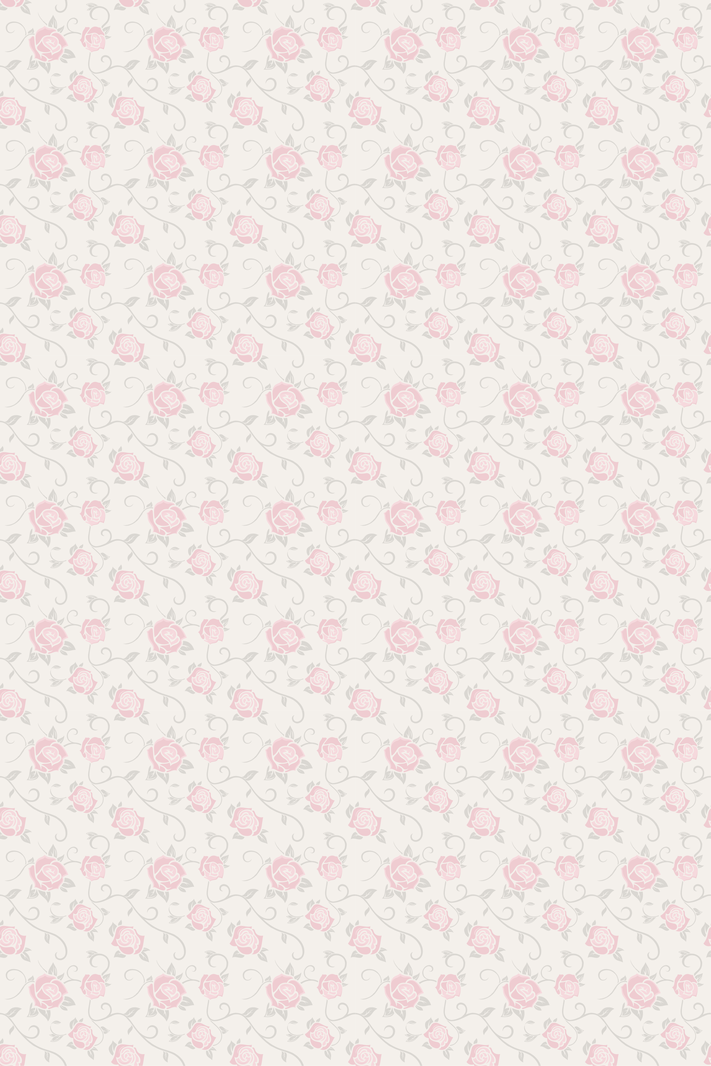 Tapis vinyle rétro petites fleurs vintage - TenStickers