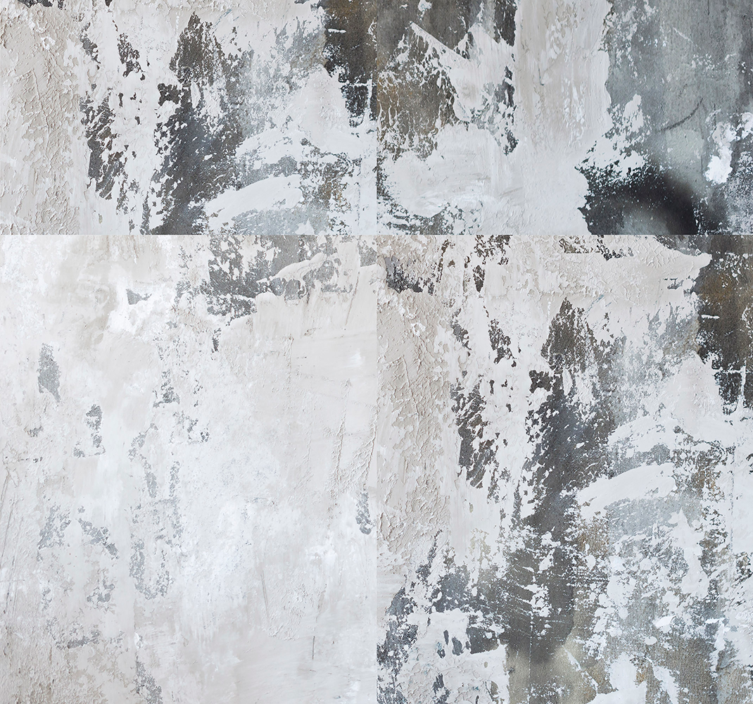 Tapis vinyle texture - composition sombre - TenStickers