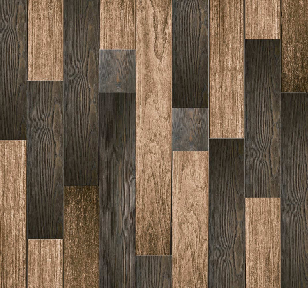 Tapis vinyle texture motifs bois sophistiqués - TenStickers