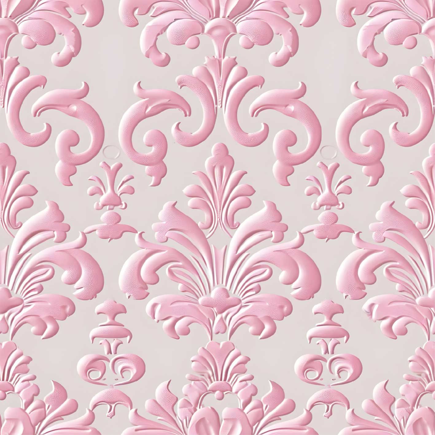 Tapis vinyle rétro motif rose - TenStickers