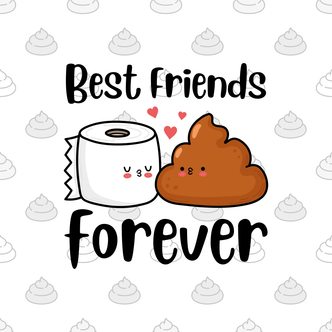 Tapis vinyle citation design amusant pour toilettes - TenStickers