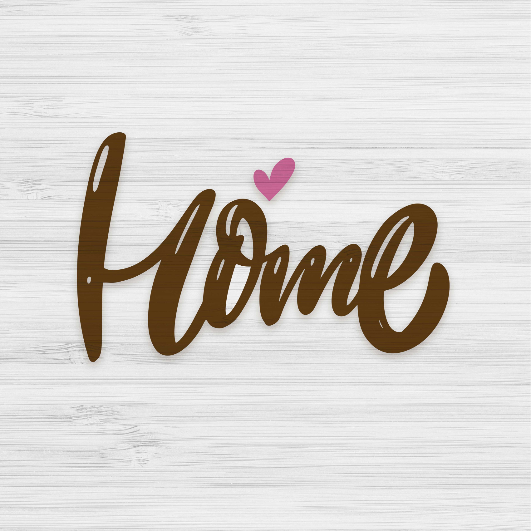 Tapis vinyle citation maison blanche vintage sur bois - TenStickers