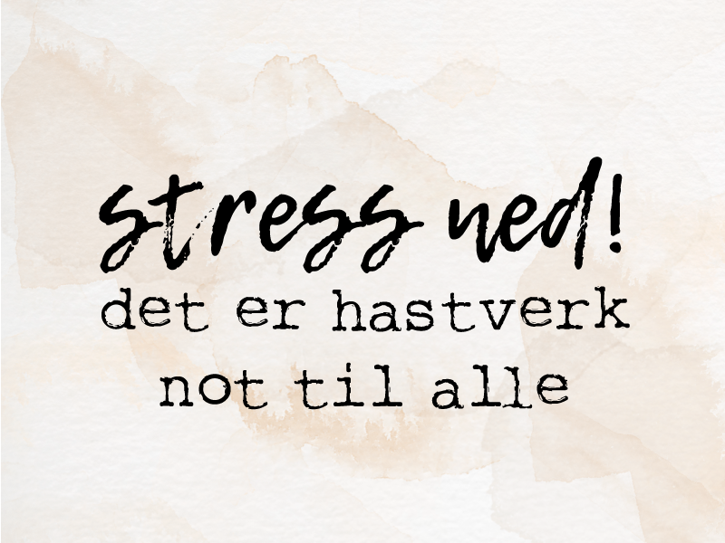 Tapis vinyle citation le stress là-bas c'est assez - TenStickers