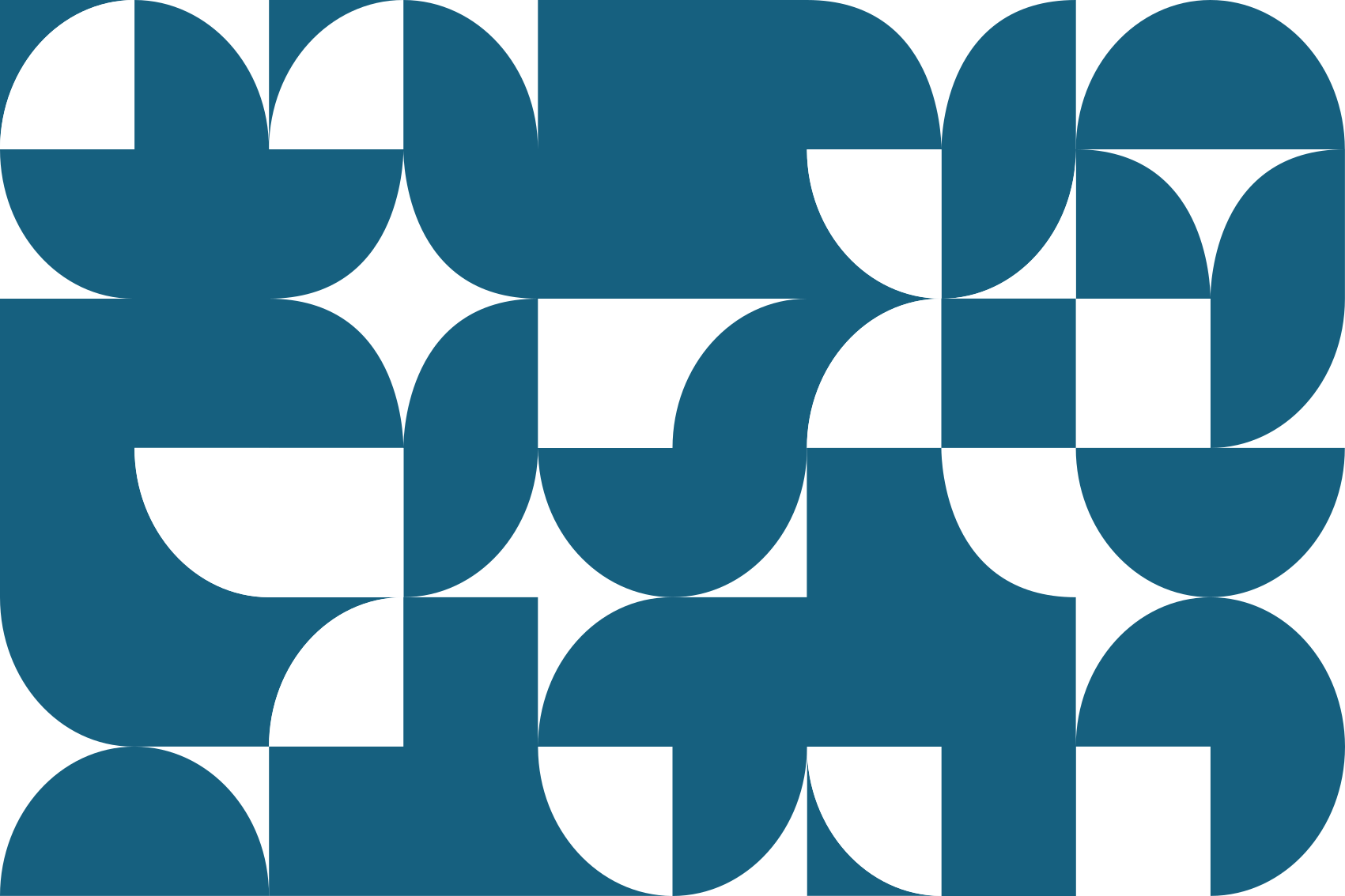 Tapis vinyles géométriques motif art géométrique bleu - TenStickers