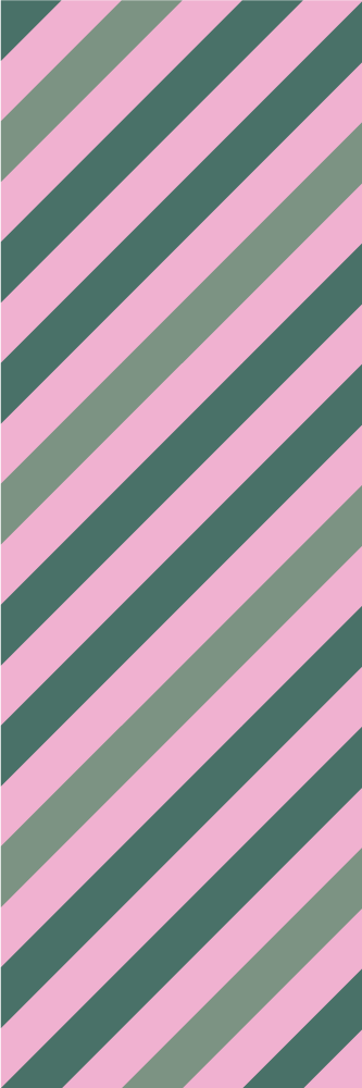 Tapis vinyle salon bloc de couleurs rose et vert pastel - TenStickers