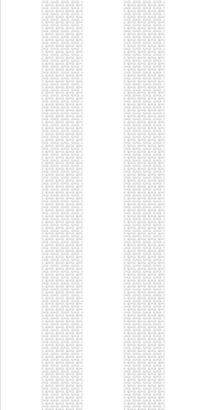 Tapis vinyle couloir rayures verticales 3d blanches - TenStickers